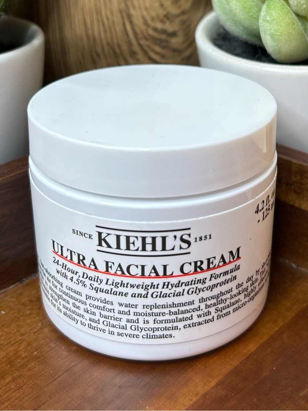 Kiehl’s Ultra Facial Cream moisturizer with Squalane 24h hydration 4.25oz
